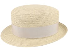 Dorle Paperbraid Beige Straw Hat - Mayser