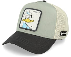 Disney Donald Duck Green/Black/White Trucker - Capslab