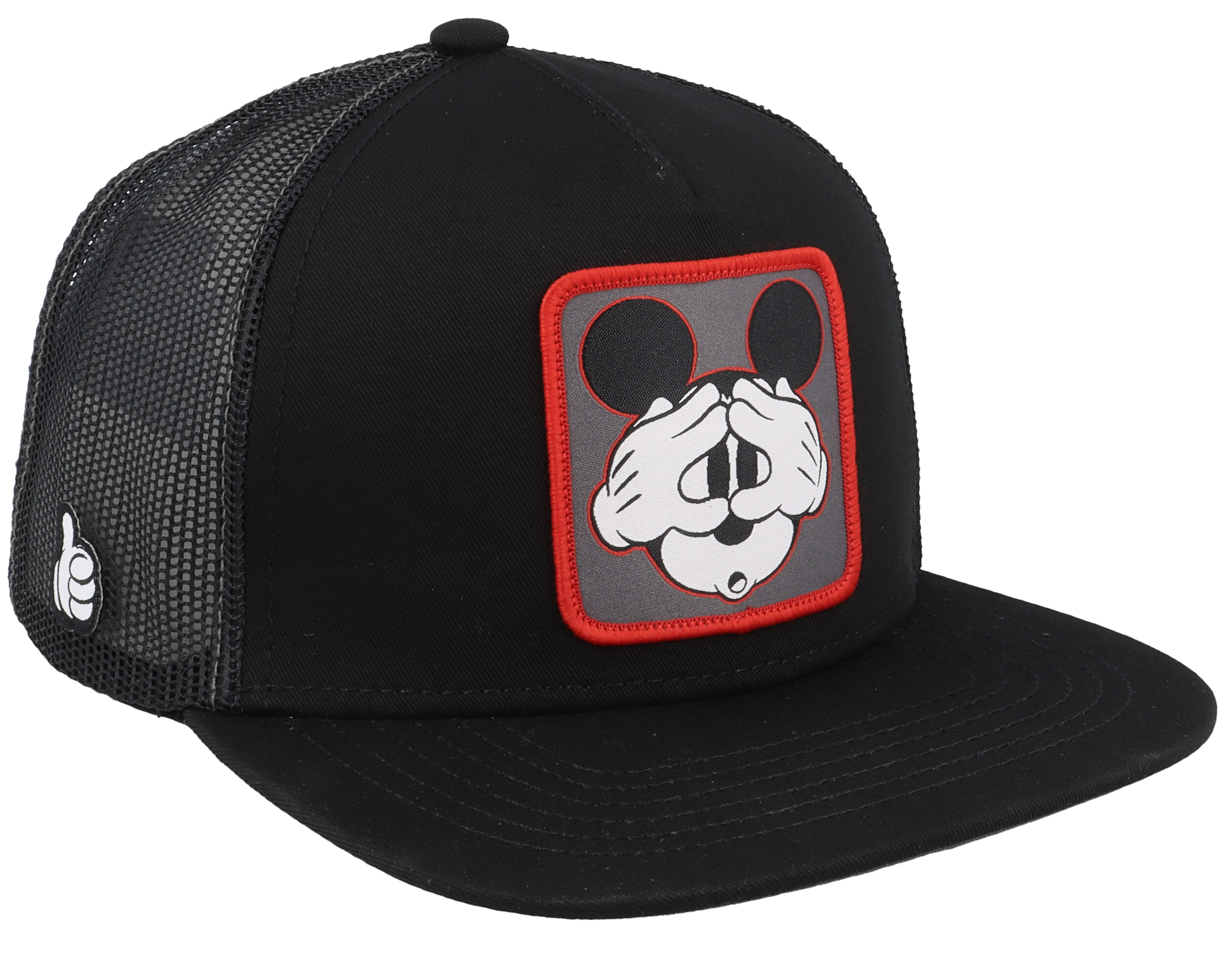 Disney Mickey Mouse Black/Grey Trucker - Capslab cap | Hatstoreworld.com