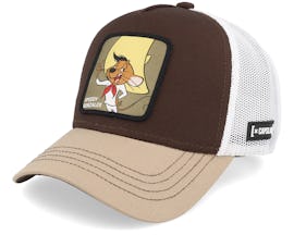 Looney Tunes Speedy Gonzales Brown/White/Beige Trucker - Capslab