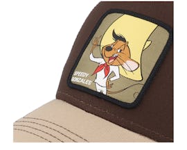 Looney Tunes Speedy Gonzales Brown/White/Beige Trucker - Capslab
