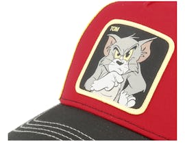 Tom & Jerry Tom Red/Yellow/Black Trucker - Capslab