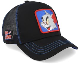 Tom & Jerry Tom Black Trucker - Capslab