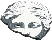 Statue Half Face Metal Enamel Pin - Cap Pins