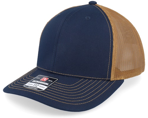 112 Split Navy/Caramel Trucker