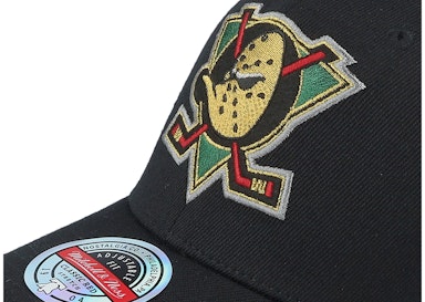 Hatstore Exclusive x Anaheim Ducks Luxe Logo NHL Black Adjustable