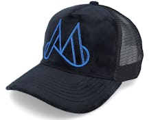 Unlimited M Logo Black/Blue Logo Trucker - Maggiore