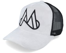 Unlimited M Logo Grey/Black/Black Logo Trucker - Maggiore