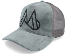Unlimited M Logo Dark Grey/Black Logo Trucker - Maggiore