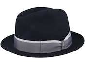 Superfine Wool Black Fedora