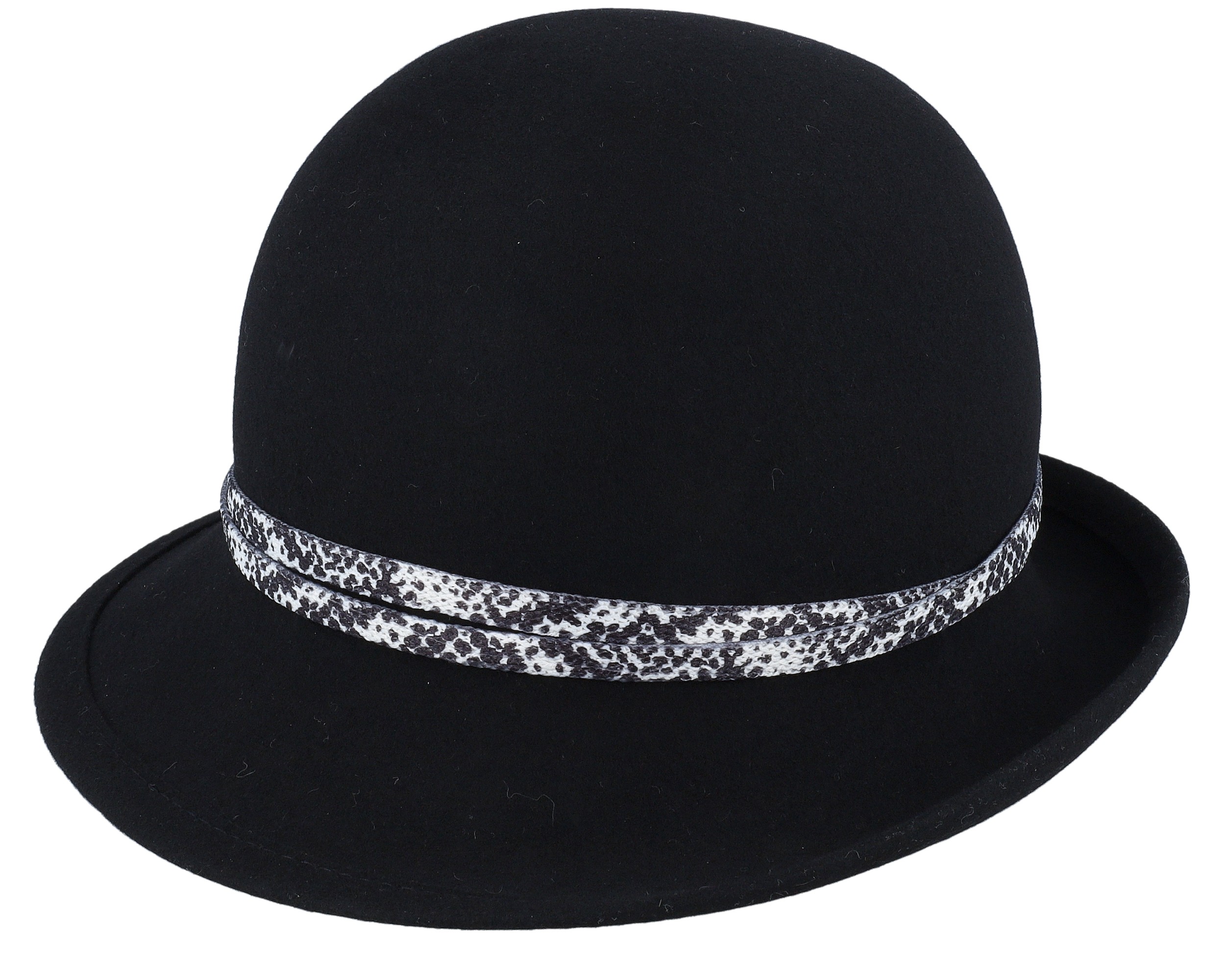 Hats Mia Wool-soft Black Cloche - Mayser