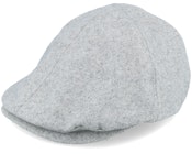 Light Grey Ivy Flat Cap