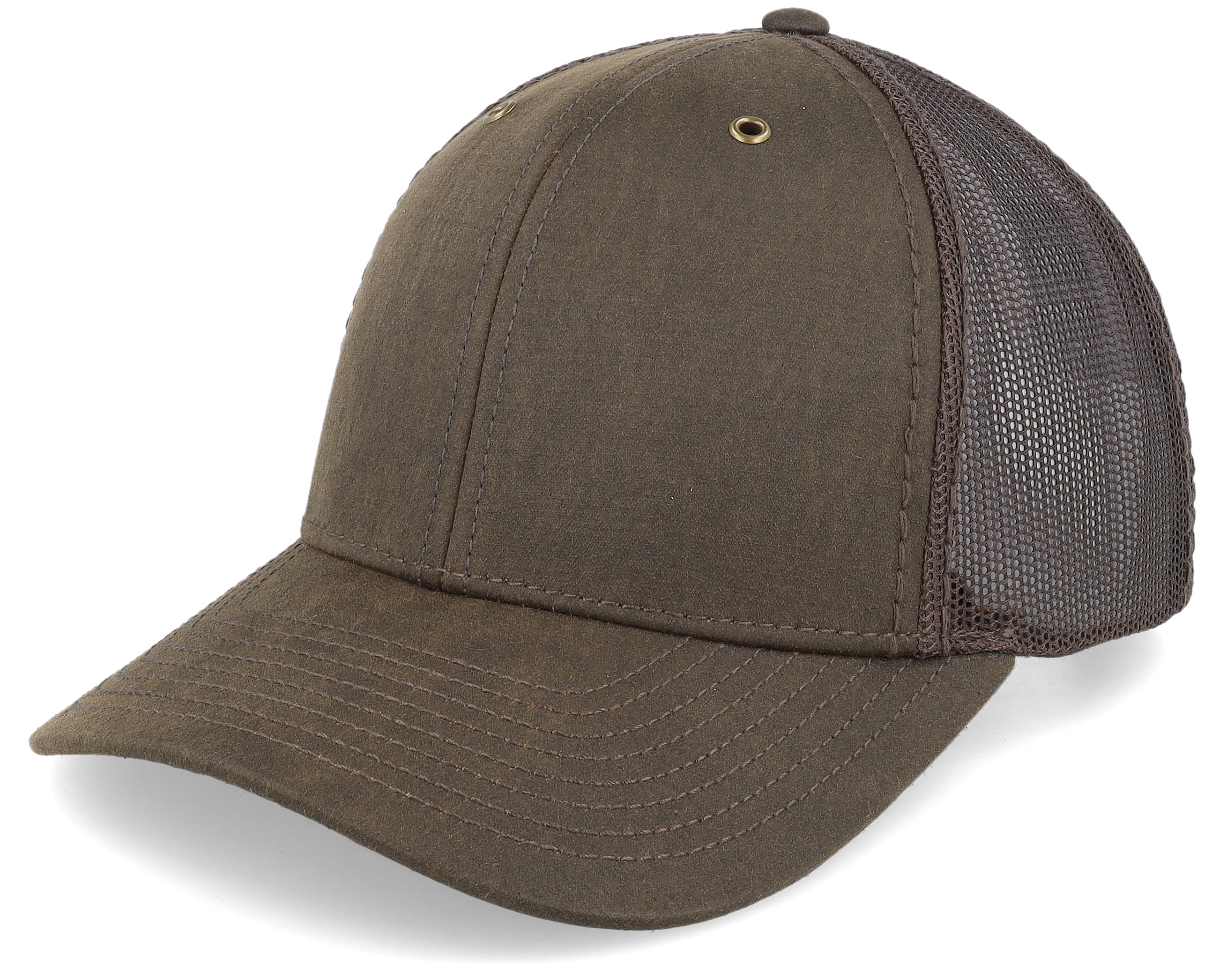 112wf Fremont Solid Brown Trucker - Richardson cap | Hatstoreworld.com