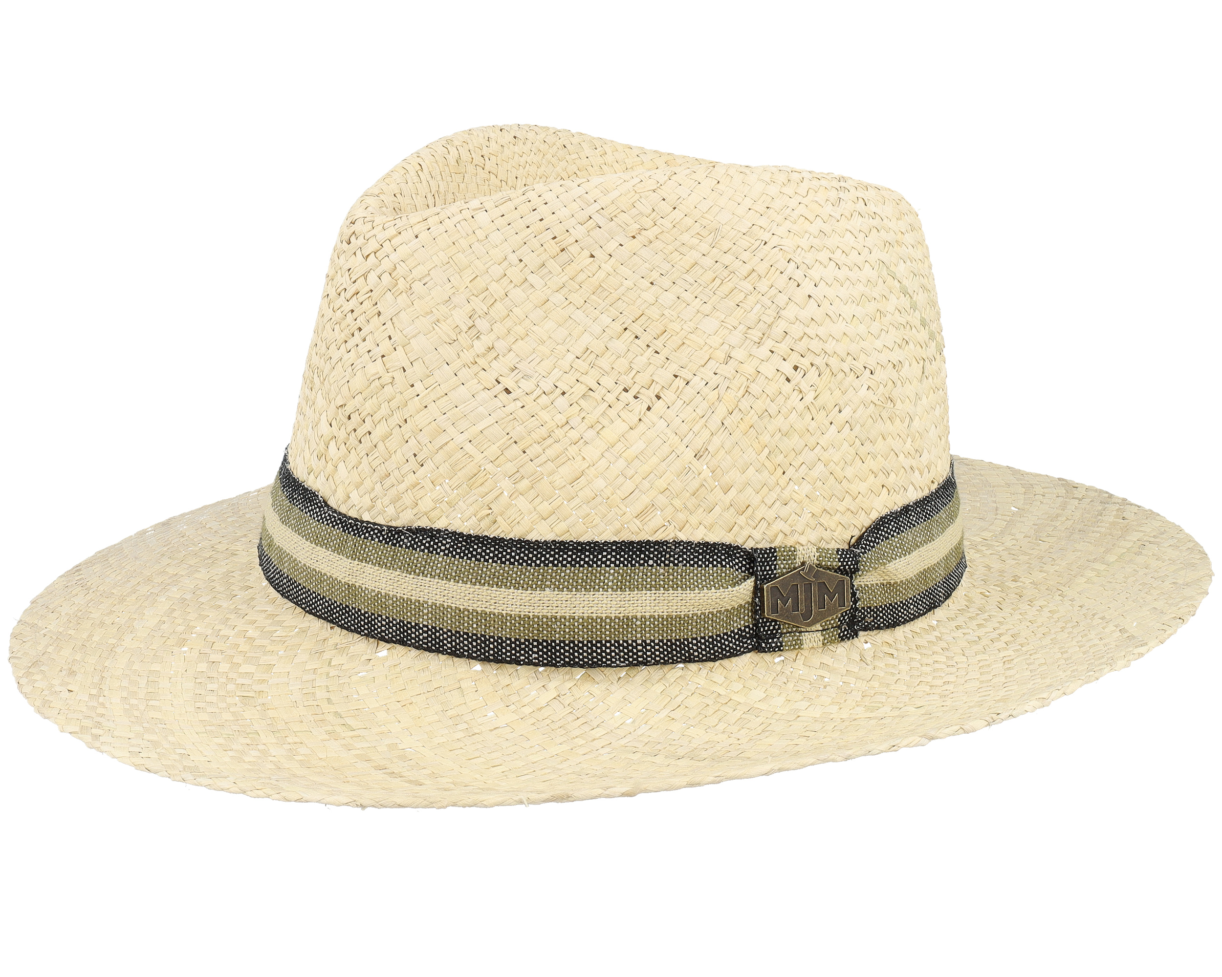 Seagrass Straw Safari Fedora Natural Straw Hat