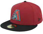 Arizona Diamondbacks Authentic On-Field Gm 59FIFTY Maroon/Black Fitted