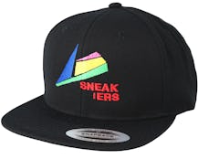 Multi Color Logo Black Snapback - Sneakers