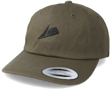 Black Logo Olive Dad Cap Adjustable - Sneakers