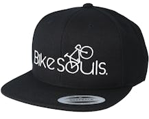 Bike Souls Black/White Snapback - Bike Souls