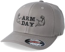 Arm Day Grey Flexfit - Berzerk