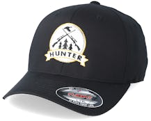 Rifles Badge Black Flexfit - Hunter