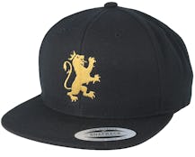 Standing Logo Black/Gold Snapback - Lions