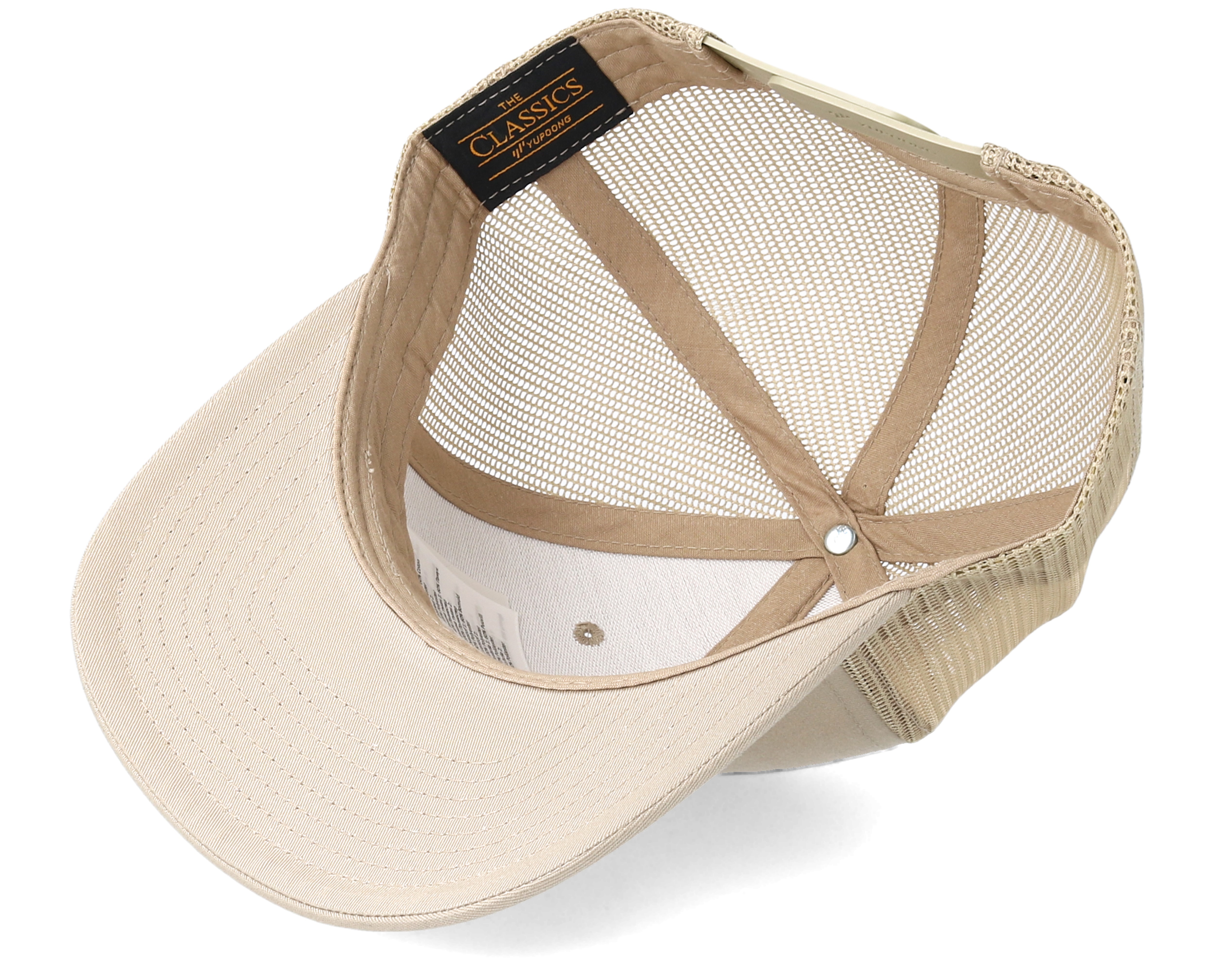 ★ADERERROR★ Tringker camp cap Beige Camping Logo Beige Trucker - Wild Spirit | Hatstorecanada.com