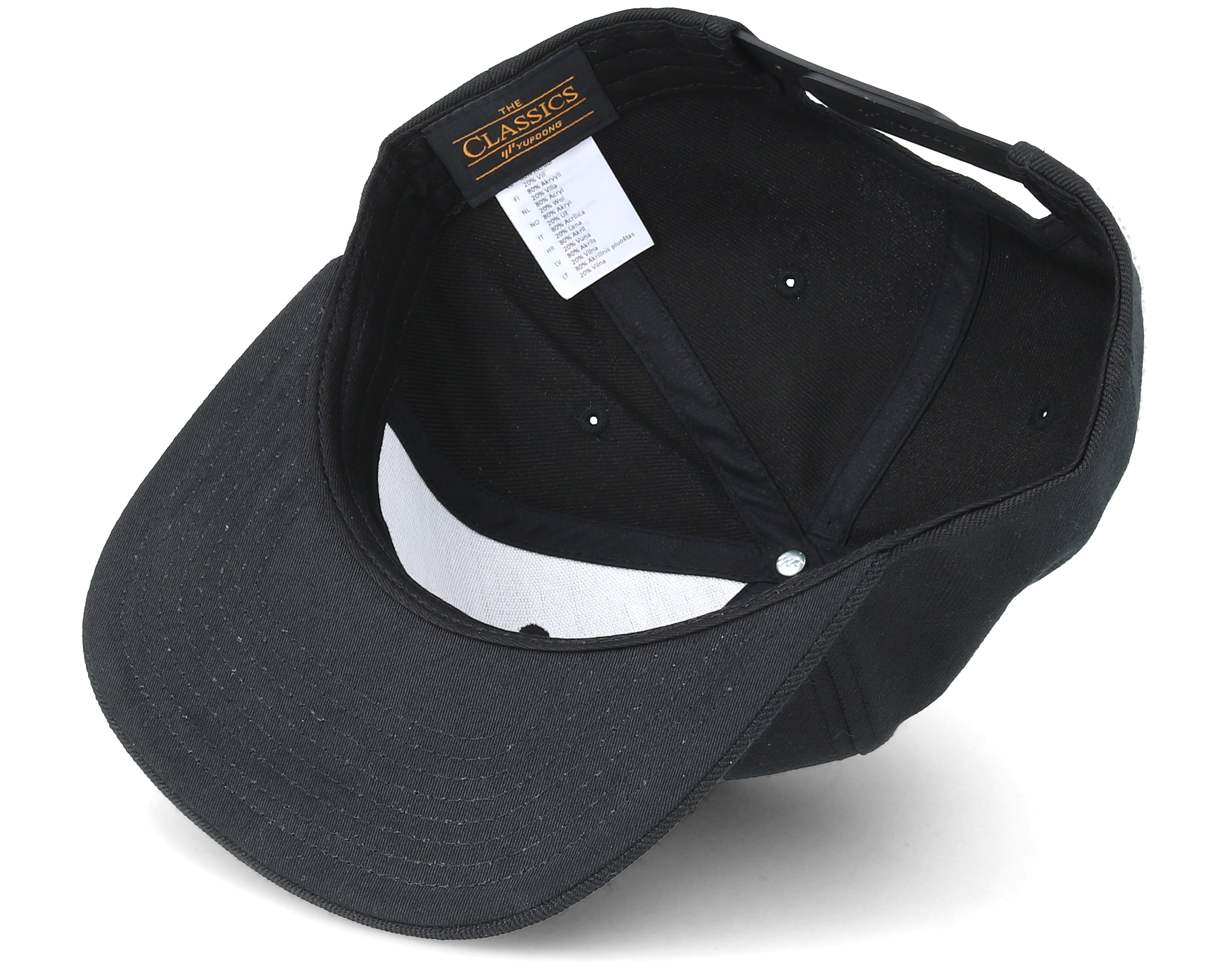 Anchor Black/Gold Snapback | Hatstoreworld.com