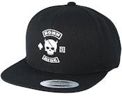 MC Skull Patch Black Snapback