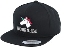 Unicorns Are Real Black Snapback - Unicorns