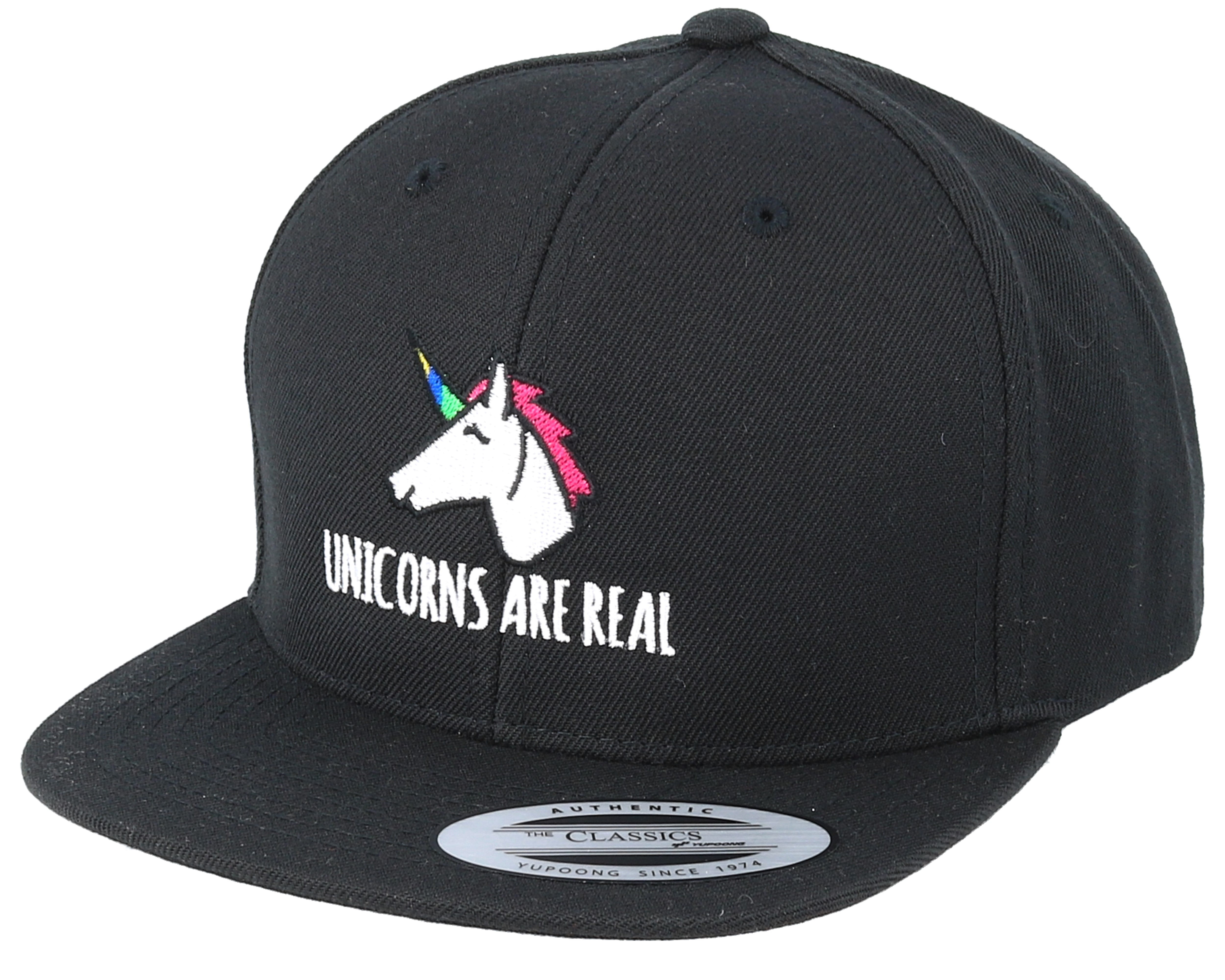 Kids Unicorn Are Real Black Snapback Unicorns cap
