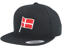 Danish Flag Black Snapback - Forza