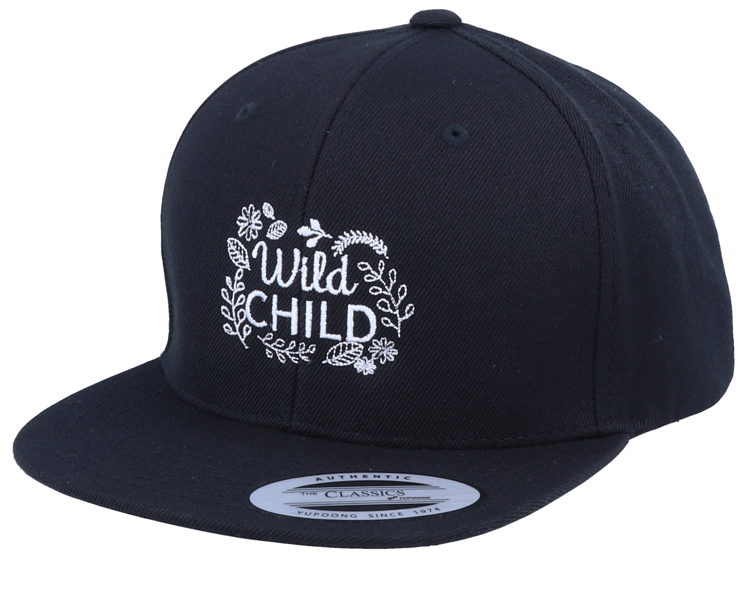 Kids Wild Child Black Snapback - Kiddo Cap cap | Hatstoreworld.com