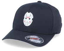 Hockey Mask Jason Black Flexfit - Forza