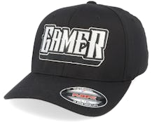 Gamer Logo Black Flexfit - Gamerz