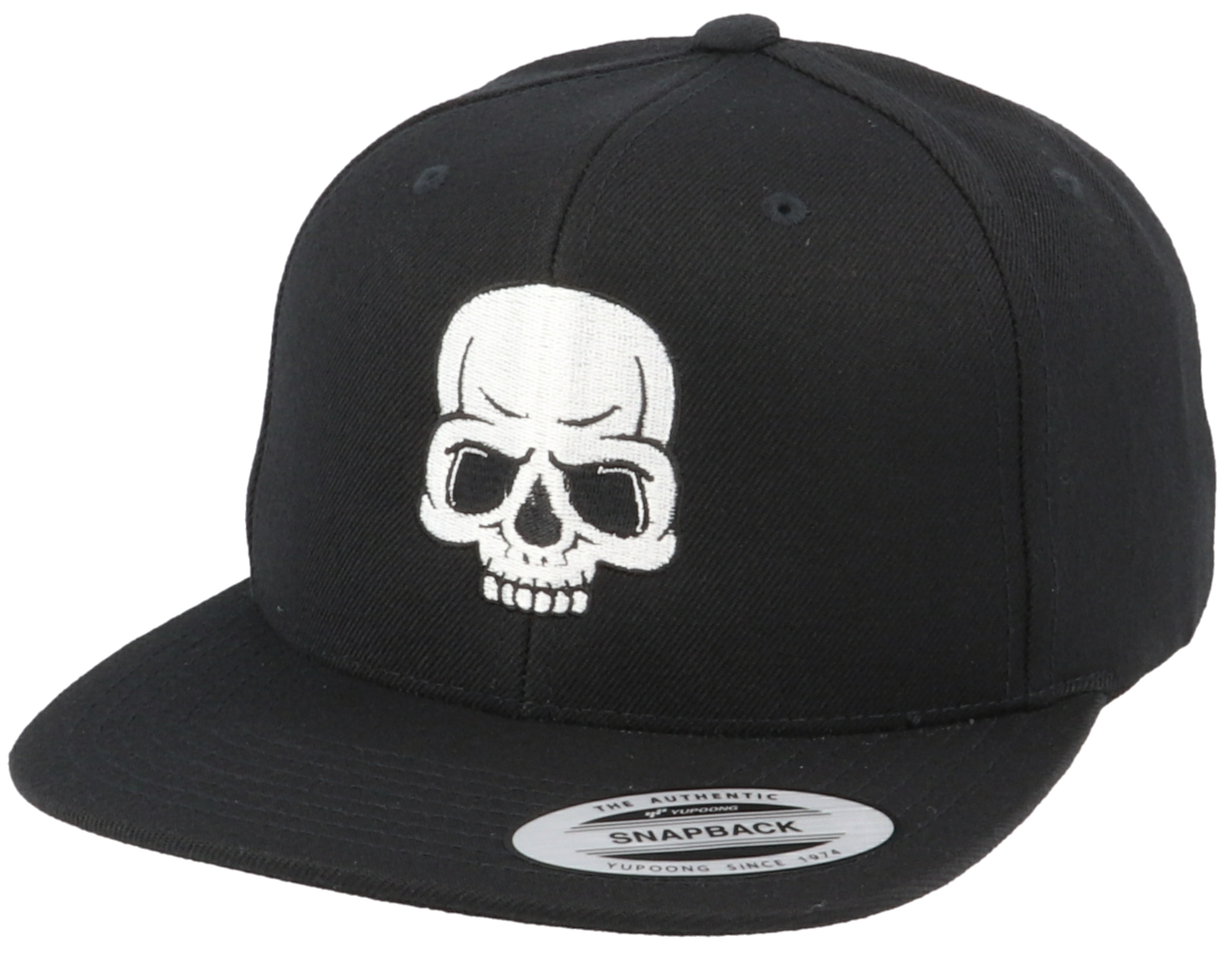 Bad Skull Black Snapback - Iconic cap | Hatstoreworld.com