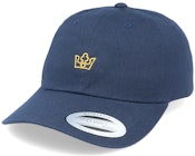 Small Crown Navy Dad Cap