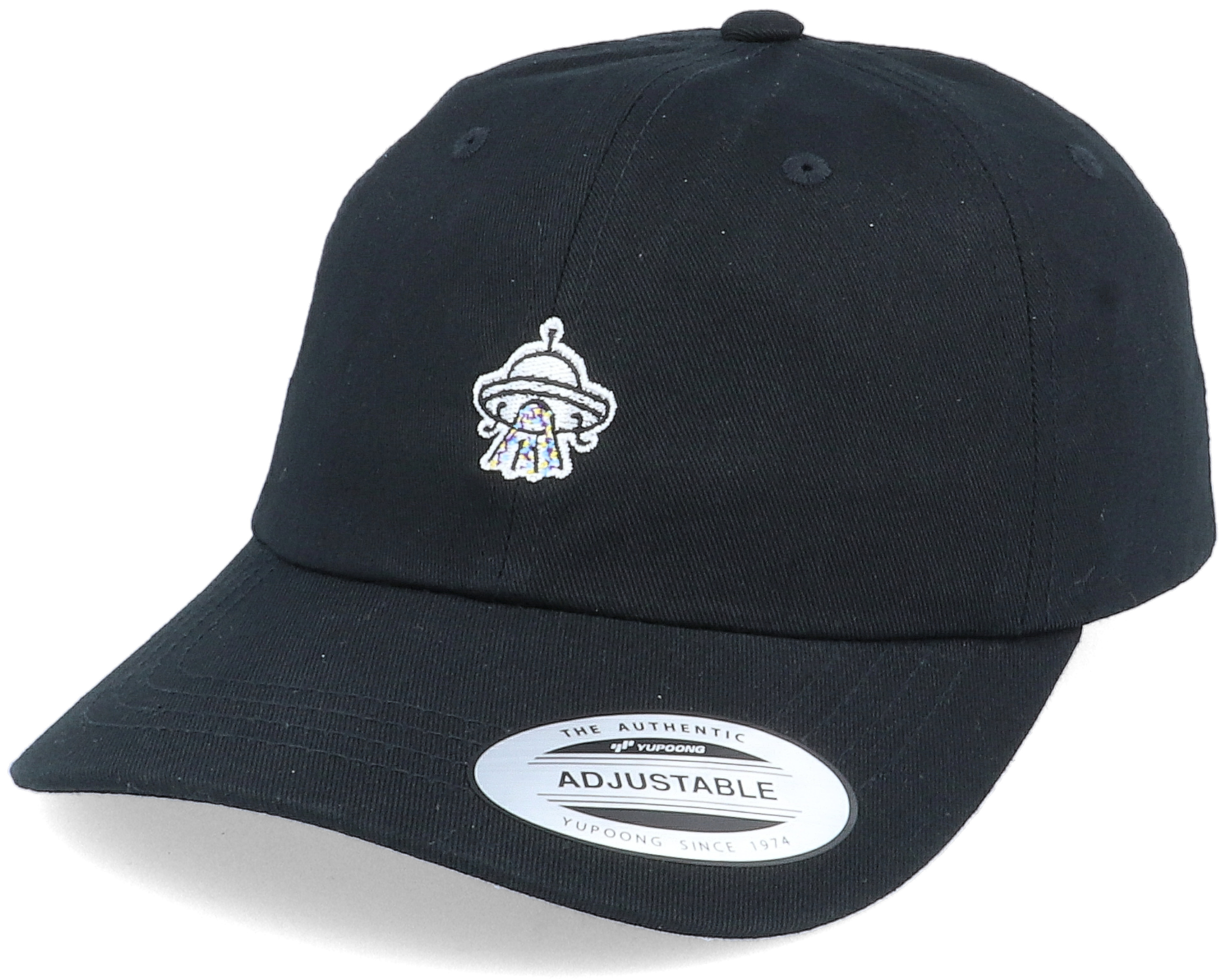 Alien Ufo Black Dad Cap - Iconic Cap | Hatstoreworld.com