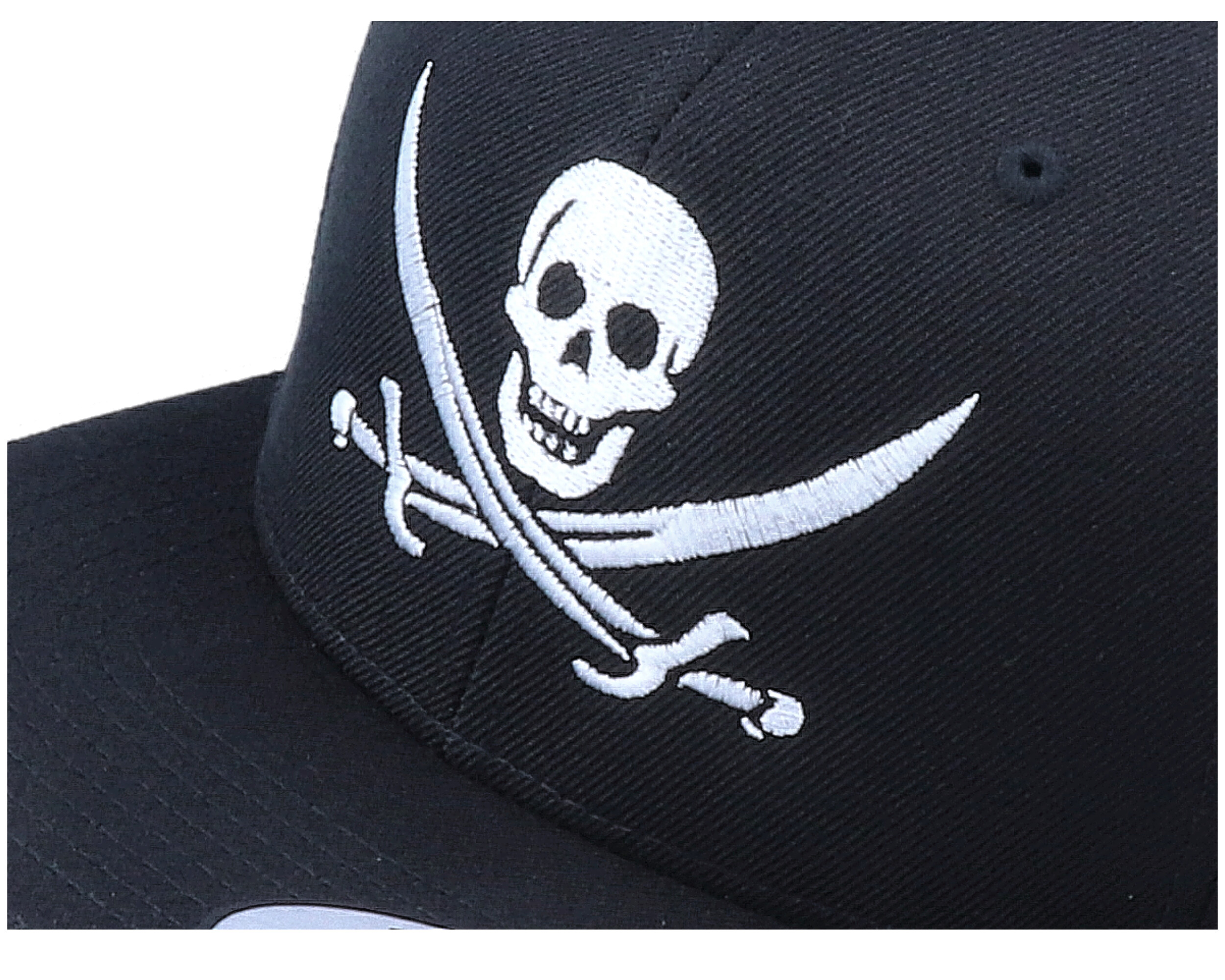 Jolly Roger Pirate Black Snapback - Iconic cap | Hatstoreworld.com