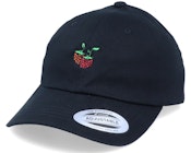 Raspberry Black Dad Cap