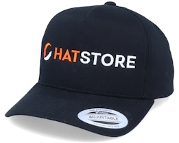Horizontal Logo A-Frame Black Adjustable - Hatstore