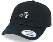 Cat Vs Mouse Black Dad Cap