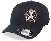 Rifle Crosshair Buck Black Flexfit