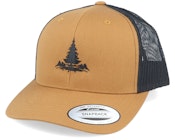 Pinetree Retro Caramel/Black Trucker