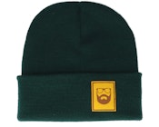 Logo Patch Bottle Green Beanie