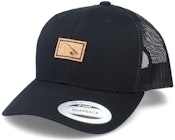 Bent Rod Patch Black Trucker