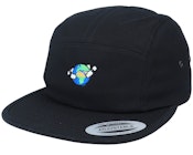 Planet Earth Black 5-Panel