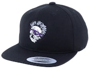 Kids Skull Shade Mohawk Black Snapback