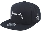 American Heavy Metal Logo Black Snapback
