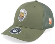 Beer Man Logo Olive Trucker