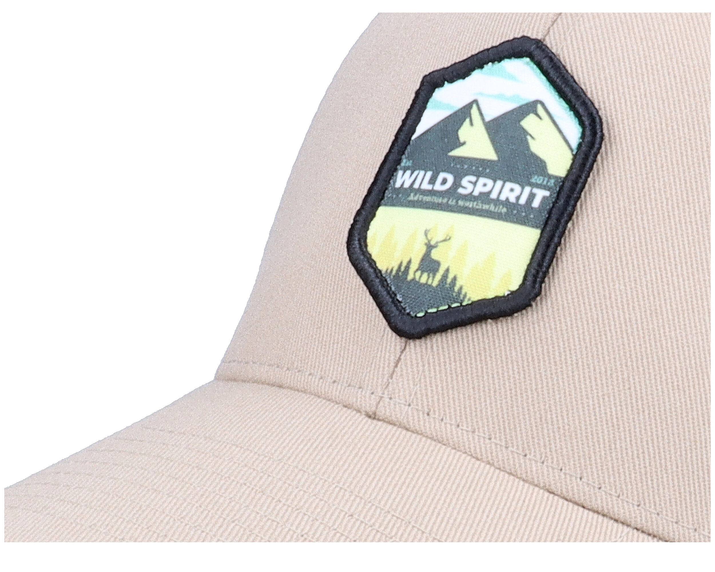 Forest And Mountain Patch Light Khaki Flexfit